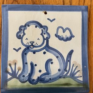M. A. Hadley Pottery tile